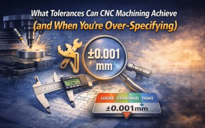 What Tolerances Can CNC Machining Achieve (and When You’re Over-Specifying)